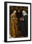 Saints Christina and Ottilia, 1506-Lucas Cranach the Elder-Framed Giclee Print