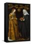 Saints Christina and Ottilia, 1506-Lucas Cranach the Elder-Framed Stretched Canvas