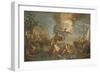 Saints Cosmas and Damian Saved by Angels-Antonio Balestra-Framed Giclee Print