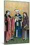 Saints Cosmas, Damian and Pantaleon-null-Mounted Giclee Print