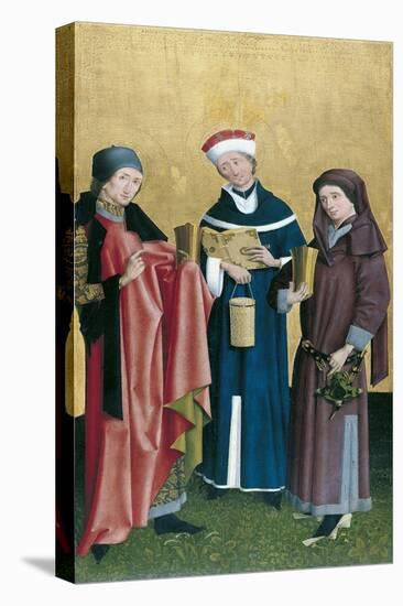 Saints Cosmas, Damian and Pantaleon-null-Stretched Canvas