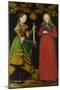 Saints Genevieve and Apollonia, 1506-Lucas Cranach the Elder-Mounted Giclee Print