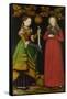 Saints Genevieve and Apollonia, 1506-Lucas Cranach the Elder-Framed Stretched Canvas