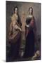Saints Justa and Rufina', 1665-1666, Oil, 176 x 200 cm-BARTOLOME ESTEBAN MURILLO-Mounted Poster