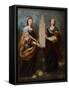 Saints Justa and Rufina, Ca 1665-Bartolomé Estebàn Murillo-Framed Stretched Canvas