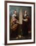 Saints Justa and Rufina, Ca 1665-Bartolomé Estebàn Murillo-Framed Giclee Print