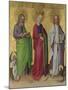 Saints Matthew, Catherine of Alexandria and John the Evangelist, C. 1450-Stephan Lochner-Mounted Giclee Print