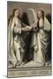 Saints Ottilia and Cecilia (Panel of the St Anne Altarpiec), Ca 1503-1506-null-Mounted Giclee Print