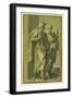 Saints Peter and John, Between 1500 and 1610-Ugo da Carpi-Framed Giclee Print