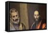 Saints Peter and Paul, C1587-C1592-El Greco-Framed Stretched Canvas