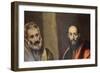 Saints Peter and Paul, C1587-C1592-El Greco-Framed Giclee Print