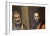 Saints Peter and Paul, C1587-C1592-El Greco-Framed Giclee Print