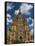 Saints Peter and Paul Cathedral, Peterhof, Saint Petersburg, Russia-Walter Bibikow-Framed Stretched Canvas