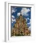 Saints Peter and Paul Cathedral, Peterhof, Saint Petersburg, Russia-Walter Bibikow-Framed Photographic Print