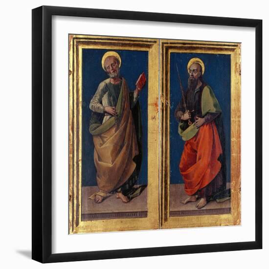 Saints Peter and Paul-Bartolomeo Della Gatta-Framed Giclee Print