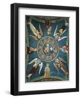 Saints Peter, John the Evangelist, Paul and Andrew Surrounded by Angels, 13th Century-null-Framed Giclee Print