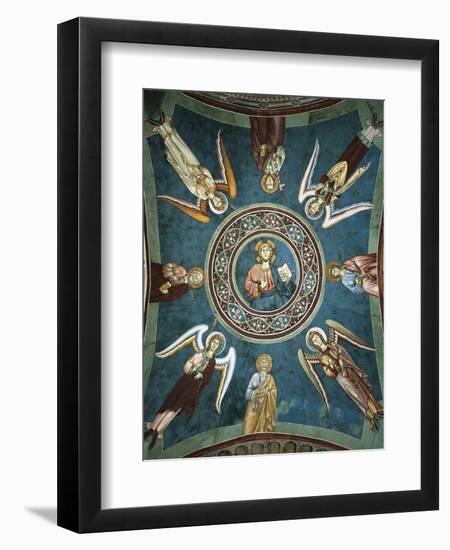 Saints Peter, John the Evangelist, Paul and Andrew Surrounded by Angels, 13th Century-null-Framed Giclee Print