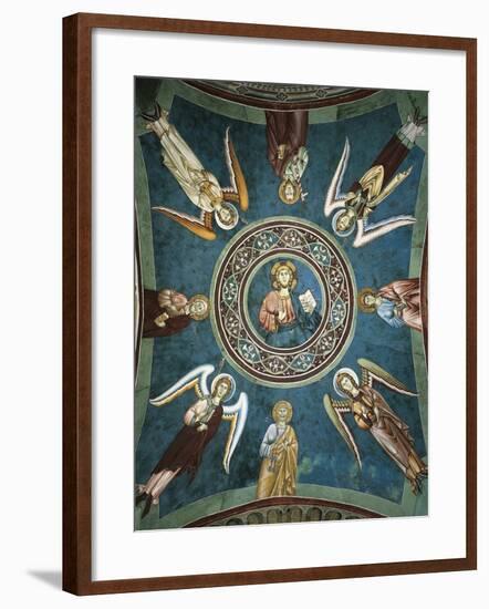 Saints Peter, John the Evangelist, Paul and Andrew Surrounded by Angels, 13th Century-null-Framed Giclee Print