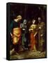 Saints Peter, Martha, Mary Magdalen, and Leonard, c.1515-7-Correggio-Framed Stretched Canvas