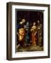 Saints Peter, Martha, Mary Magdalen, and Leonard, c.1515-7-Correggio-Framed Giclee Print