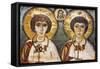 Saints Sergius And Bacchus-null-Framed Stretched Canvas