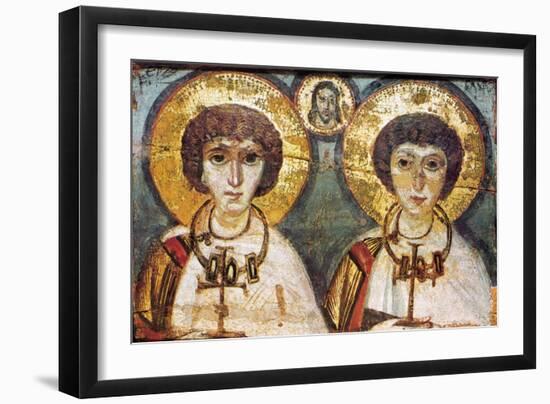 Saints Sergius And Bacchus-null-Framed Giclee Print