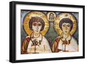 Saints Sergius And Bacchus-null-Framed Giclee Print