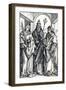 Saints Stephen, Sixtus and Lawrence, 1508-Albrecht Dürer-Framed Giclee Print