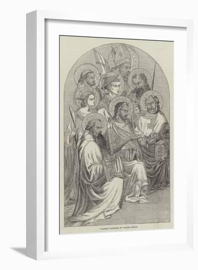 Saints-Taddeo Gaddi-Framed Giclee Print