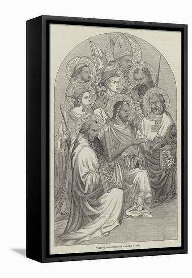 Saints-Taddeo Gaddi-Framed Stretched Canvas