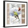 Saison de Ski-Lizie-Framed Art Print