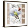 Saison de Ski-Lizie-Framed Art Print