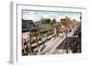 Sakaemachi Street, Nagoya, Japan, 20th Century-null-Framed Premium Giclee Print