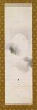 Hanging Scroll Depicting a Snow Clad Pine, from a Triptych of the Three Seasons, Japanese-Sakai Hoitsu-Giclee Print