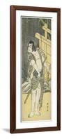 Sakata Hangoro III as Tanba No Suketaro, 1791-Katsukawa Shun'ei-Framed Giclee Print