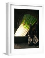 Sake and Leeks-Stephen Lebovits-Framed Giclee Print