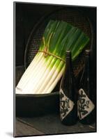 Sake and Leeks-Stephen Lebovits-Mounted Giclee Print