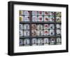 Sake Barrels, Tsuruoka Hachmangu Shrine, Kamakura, Japan-Rob Tilley-Framed Photographic Print