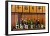 Sake Bottles in a Sake Brewery, Takayama, Gifu Prefecture, Japan-Stefano Politi Markovina-Framed Photographic Print