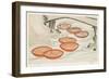 Sake Cups in a River, C.1854-59-Shumpo-Framed Giclee Print