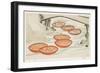 Sake Cups in a River, C.1854-59-Shumpo-Framed Giclee Print