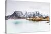 Sakrisoy, Moskenesoy, Lofoten Islands, Norway, Scandinavia, Europe-Christian Kober-Stretched Canvas
