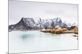 Sakrisoy, Moskenesoy, Lofoten Islands, Norway, Scandinavia, Europe-Christian Kober-Mounted Photographic Print