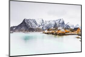 Sakrisoy, Moskenesoy, Lofoten Islands, Norway, Scandinavia, Europe-Christian Kober-Mounted Photographic Print