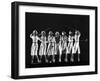 Saks Fifth Avenue Fashion Shot of Model Swinging Golf Club-Gjon Mili-Framed Photographic Print