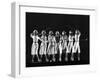 Saks Fifth Avenue Fashion Shot of Model Swinging Golf Club-Gjon Mili-Framed Photographic Print