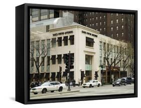 Saks Fifth Avenue on Michigan Street or the Magnificent Mile, Chicago, Illinois, USA-R H Productions-Framed Stretched Canvas
