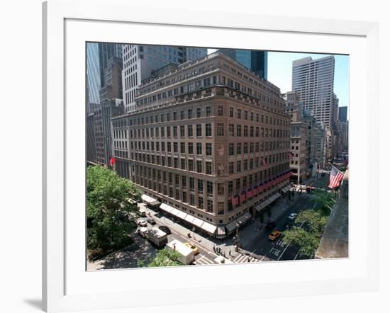 Saks Fifth Avenue-Richard Drew-Framed Photographic Print