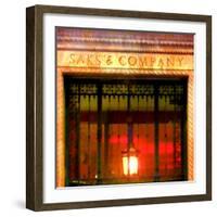 Saks Window, New York-Tosh-Framed Art Print