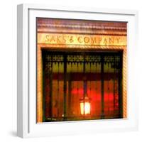 Saks Window, New York-Tosh-Framed Art Print